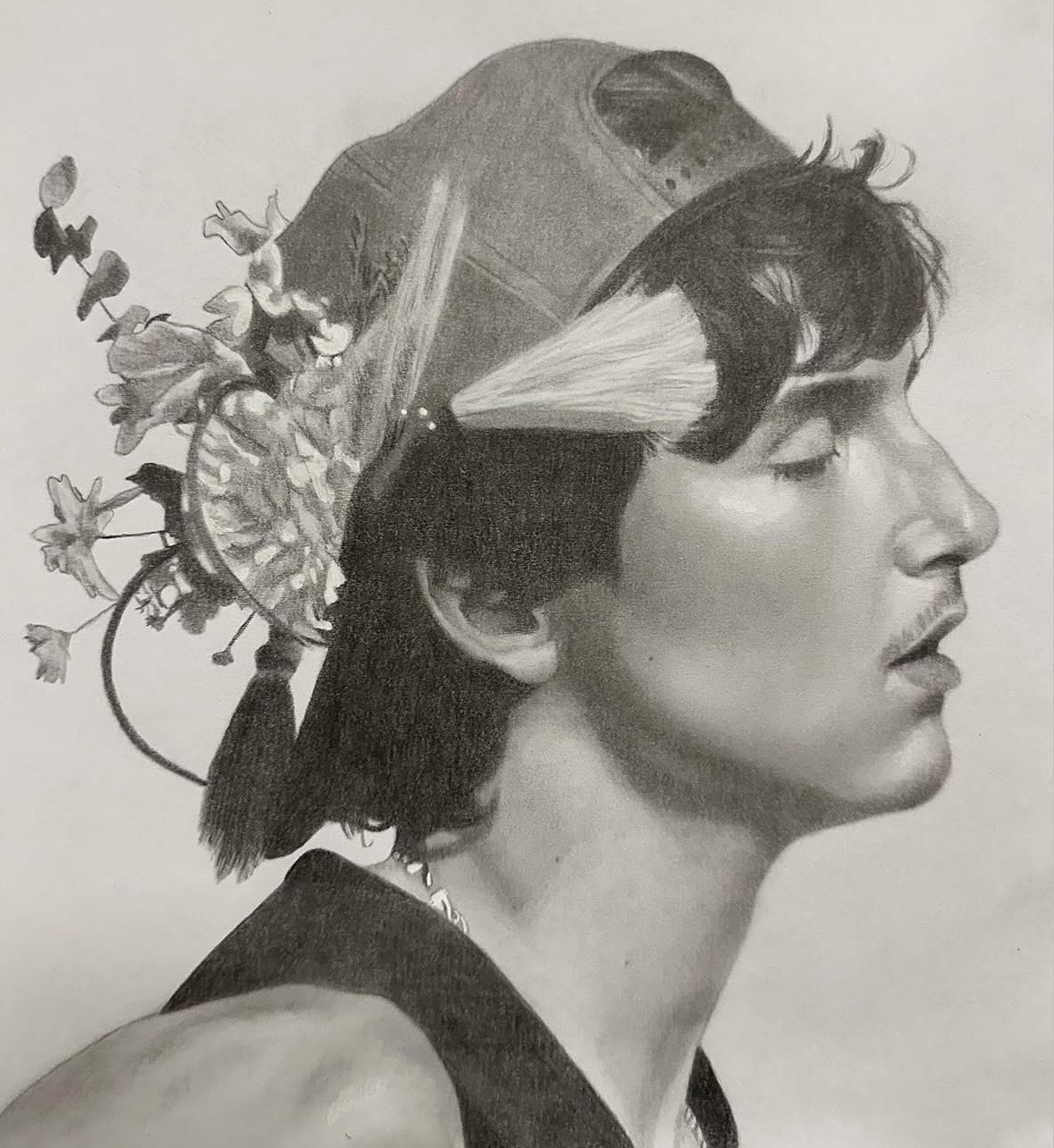 Pencil Portrait Drawing